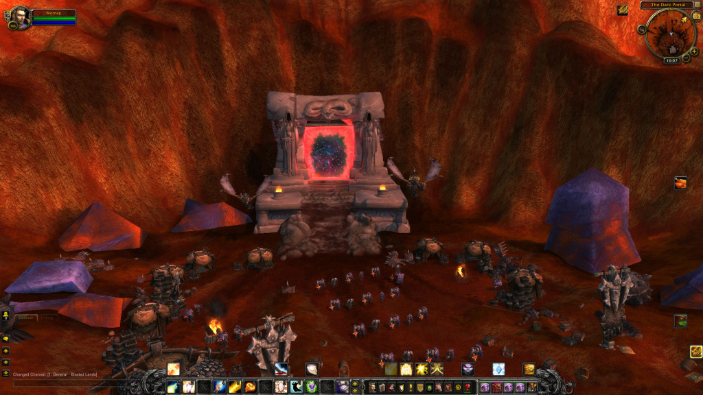 Nový vzhled Dark Portalu po invazi Iron Horde